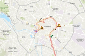 Adaptations et modalités de circulations pour le passage de la flamme olympique à Dijon
